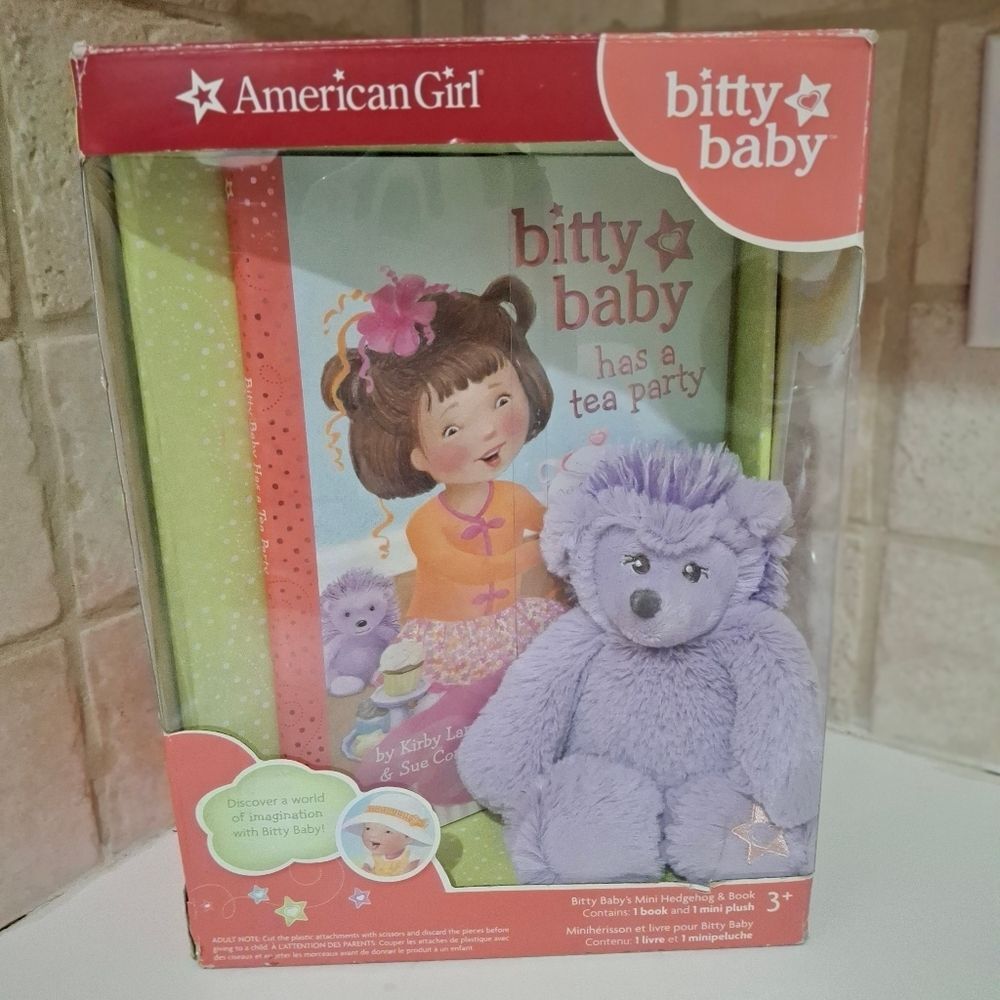 American Girl Bitty & Baby Book & Plush Set